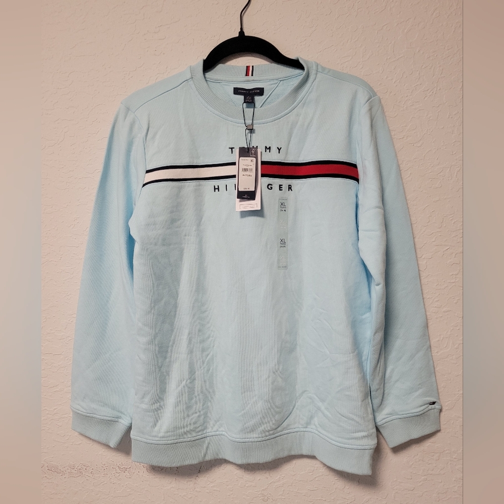 Tommy Hilfiger Light Blue Sweatshirt